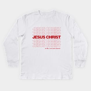 Lord and Savior Kids Long Sleeve T-Shirt